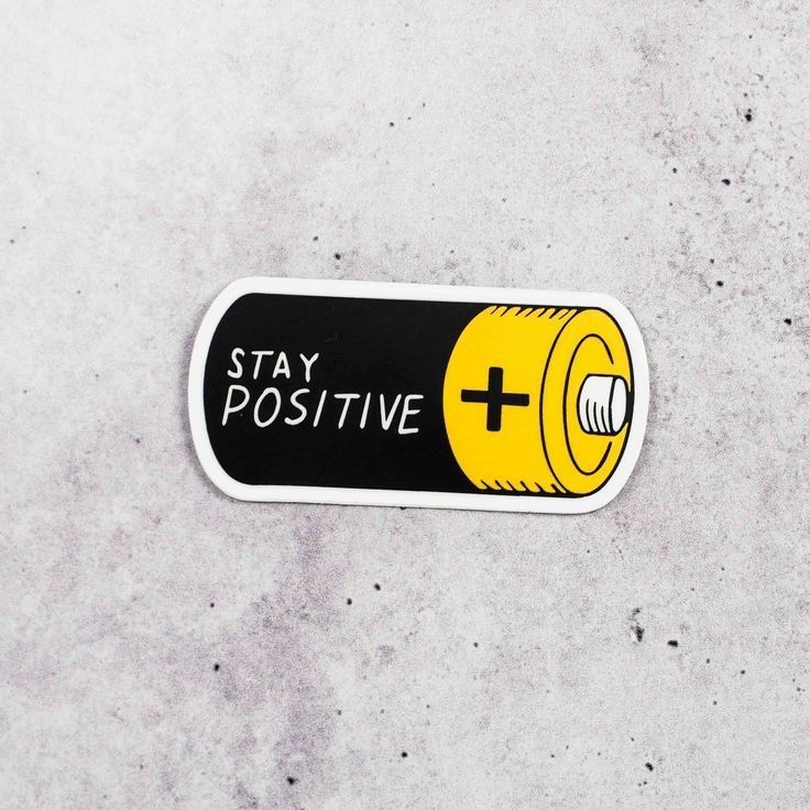 STAY POSITIVE - Sticker