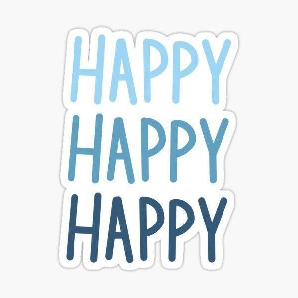 HAPPY HAPPY - Sticker