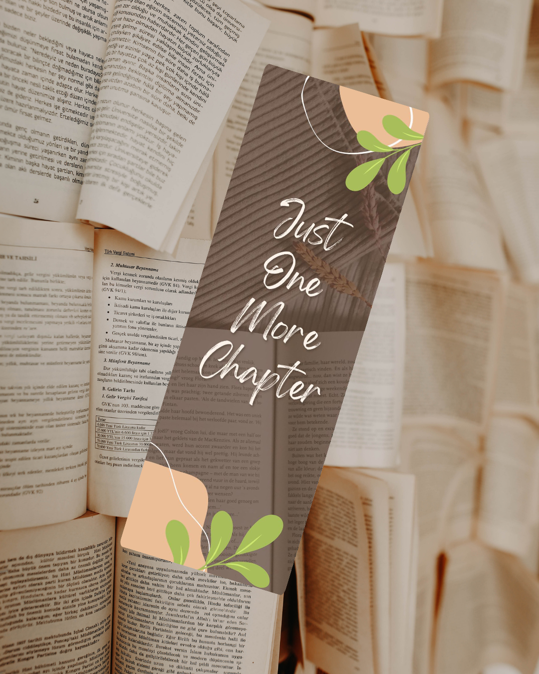 Just One More Chapter- Bookmark