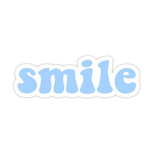 smile - Sticker