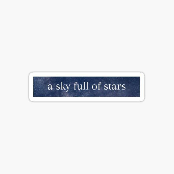 Night Sky- Sticker