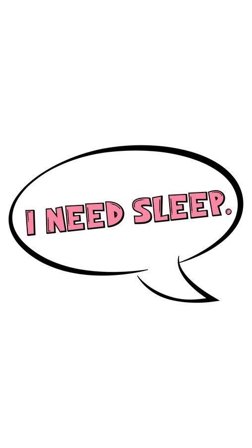 I NEED SLEEP - Sticker