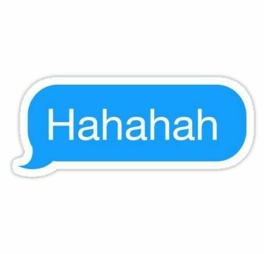 Hahahah - Sticker