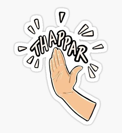 THAPPAR- Sticker