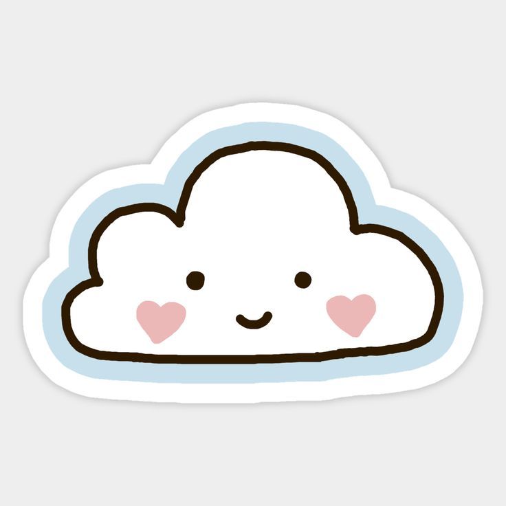 smile cloud - Sticker