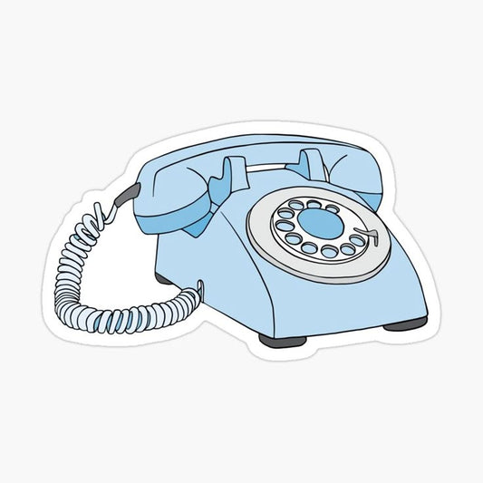 Old Phone - Sticker