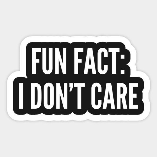 FUN FACT - Sticker