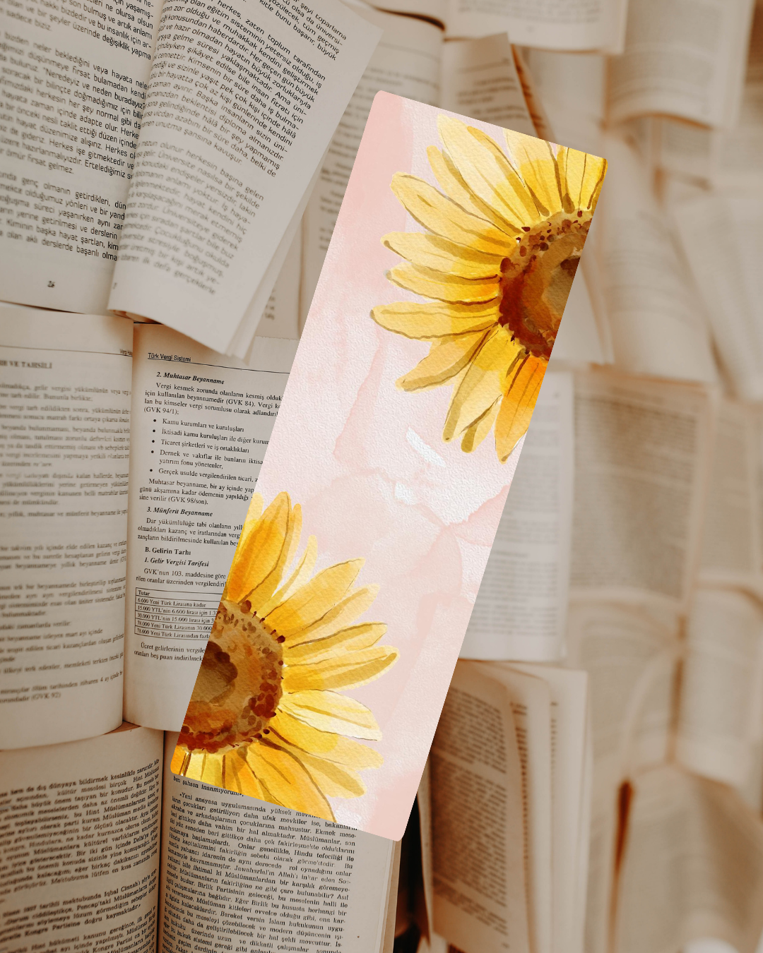 Sunflower- Bookmark
