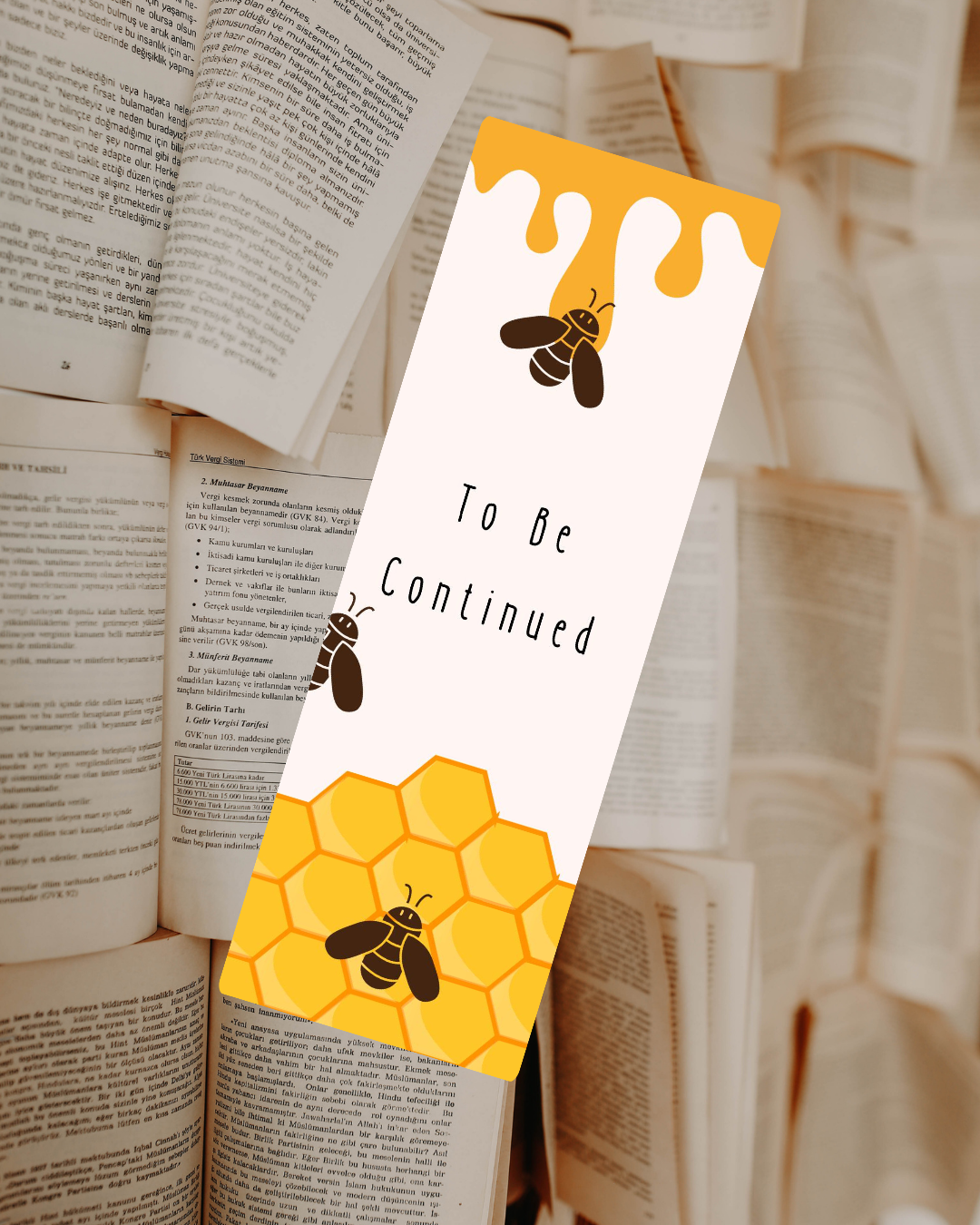 To Be Continued-Bookmark