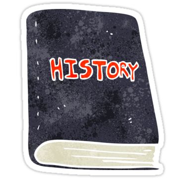 HISTORY - Sticker