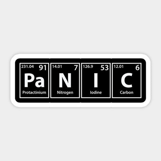 PANIC - Sticker