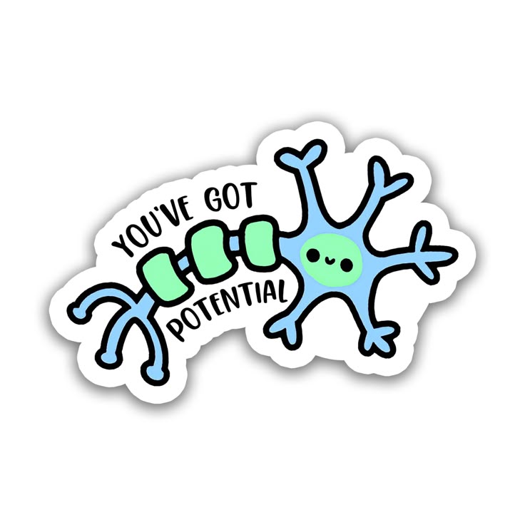 "you`ve got potential!"- sticker