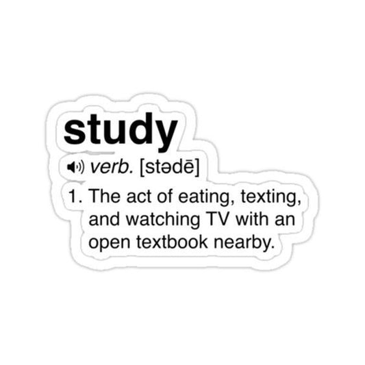 Study Means - Sticker