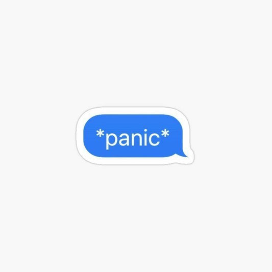 panic - Sticker