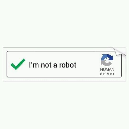 I`m not a robot - Sticker