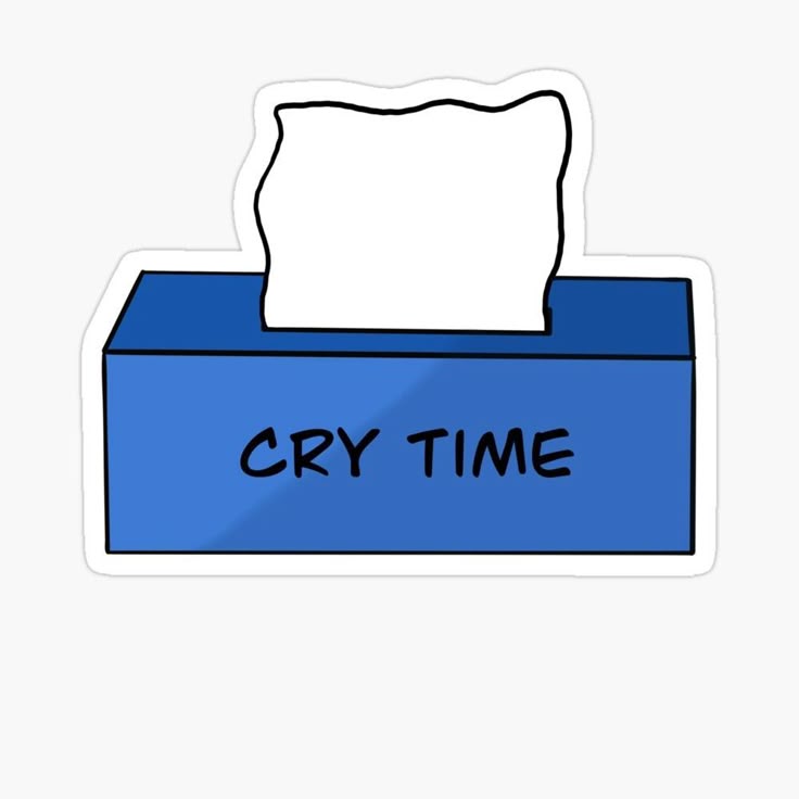 CRY TIME - Sticker