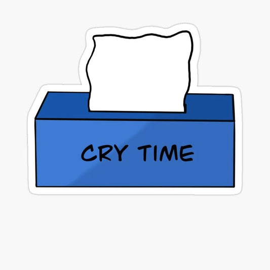 CRY TIME - Sticker