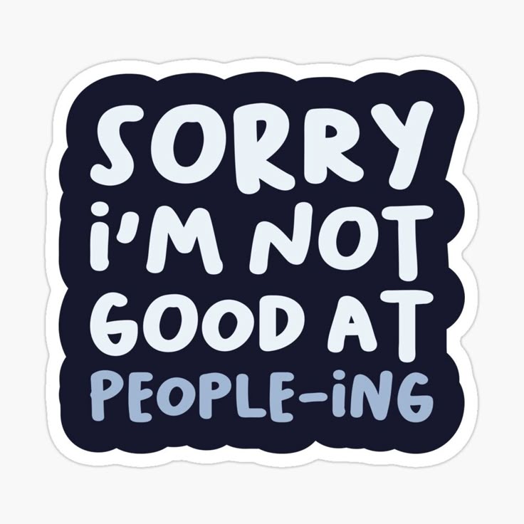 i`m not good - Sticker