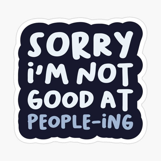 i`m not good - Sticker