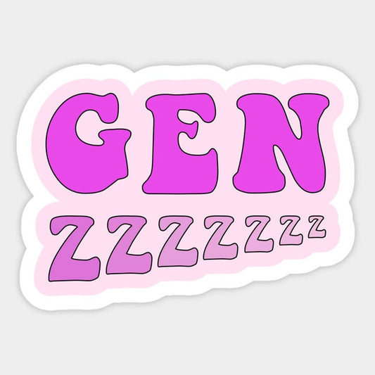 GENzzz - Sticker