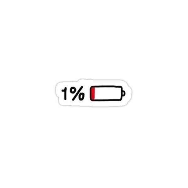 1% only - Sticker